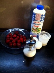 Russian and Ukrainian Cuisine - part 14 - Desert Scalded Cream - Ingredients